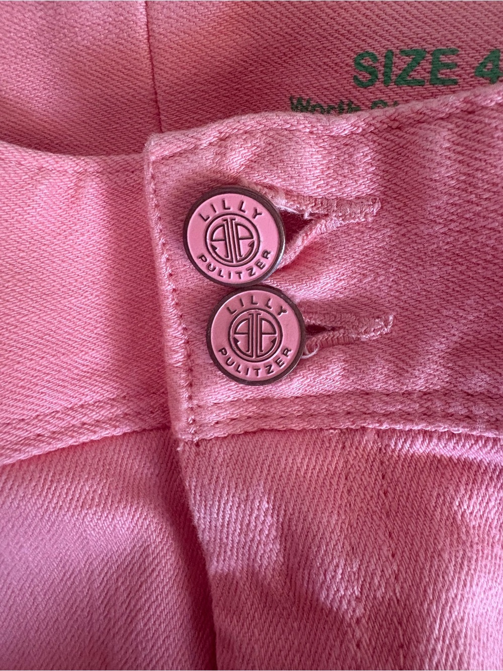 Lilly Pulitzer pink jeans with Tag never worn - Picture 7 of 12